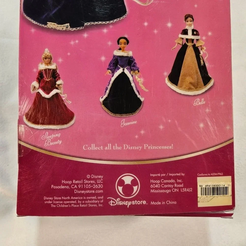 Disney Cinderella Royal Collection‎ Christmas Doll Princess - NIB